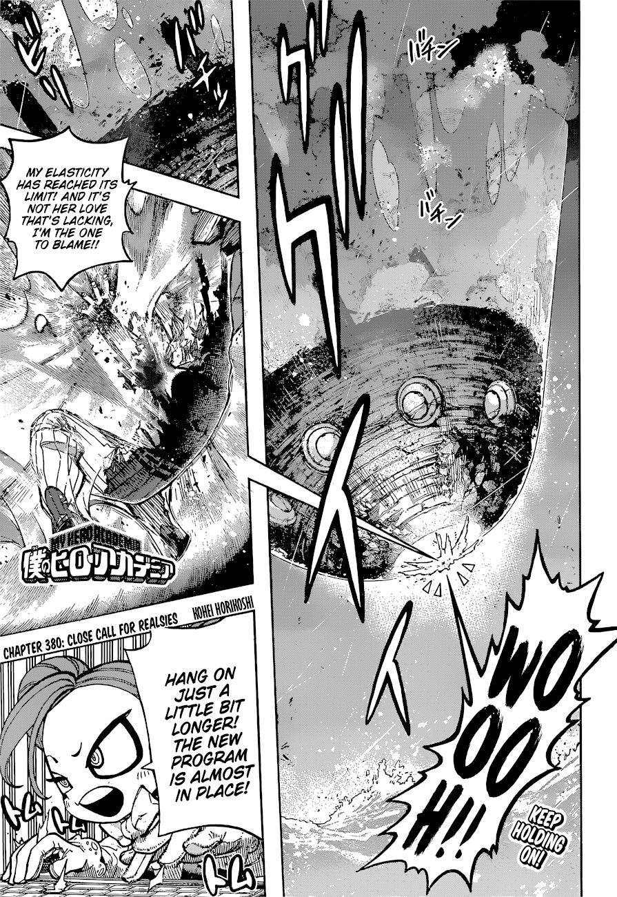 My Hero AcademiaMy Hero Academia, Chapter 380 image 01