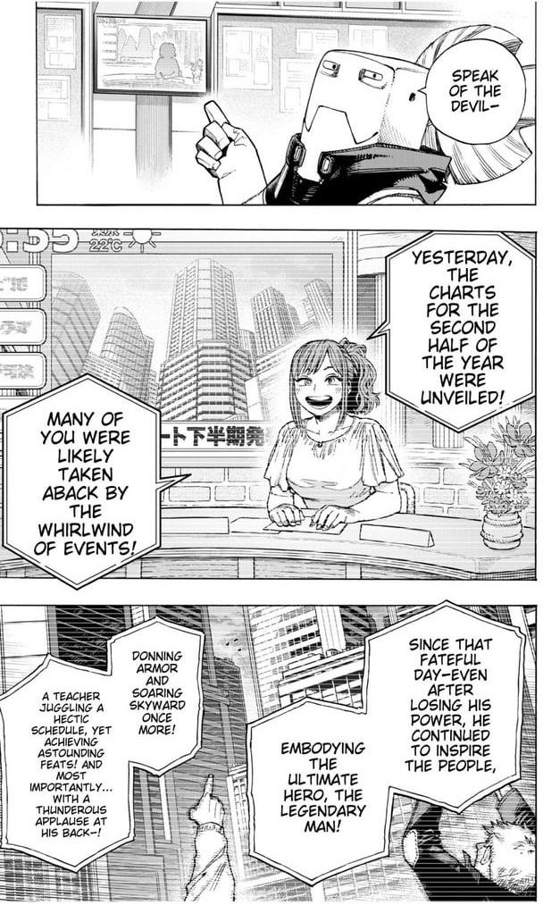 My Hero Academia, Afterword image 4