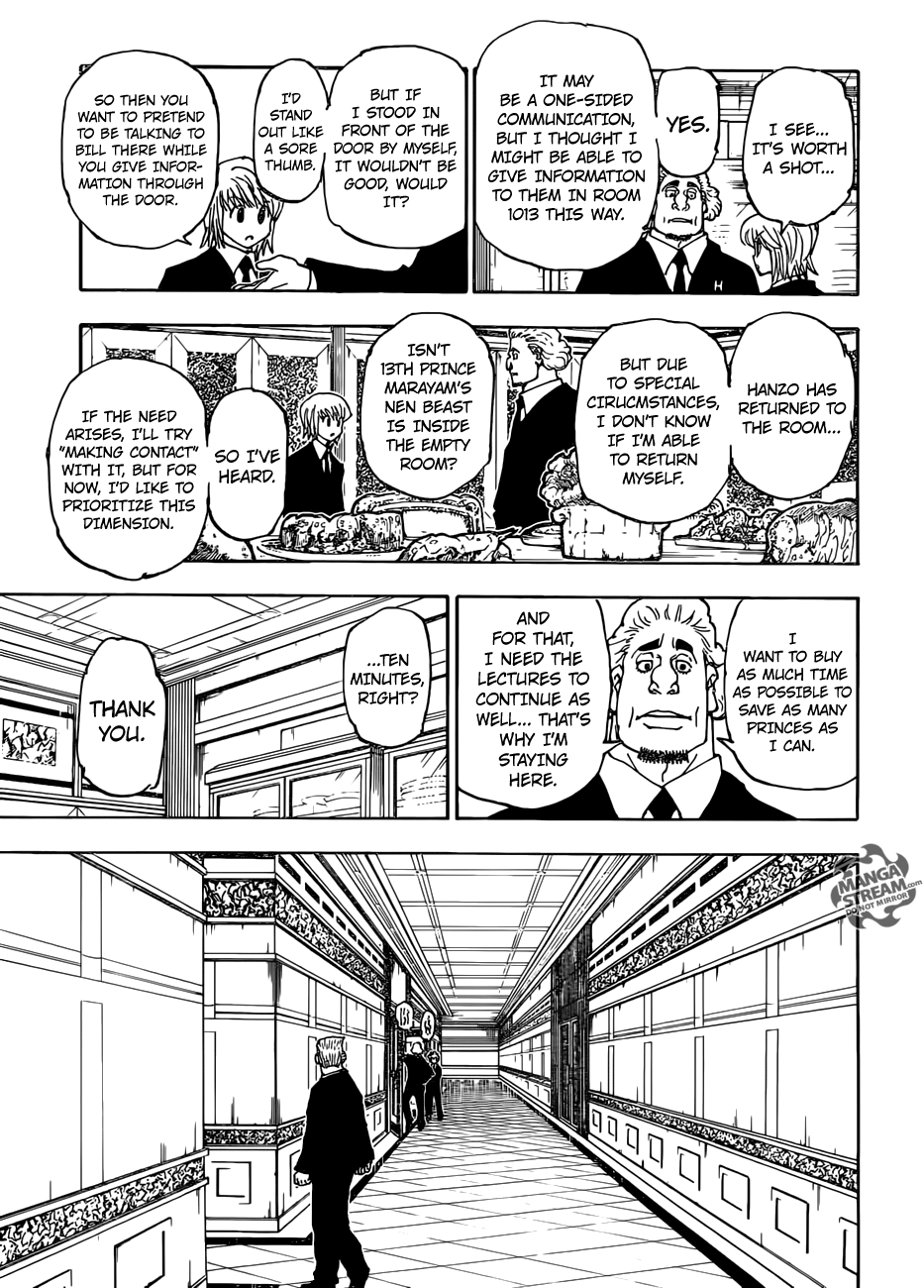 Hunter x Hunter, Chapter 376 image 11