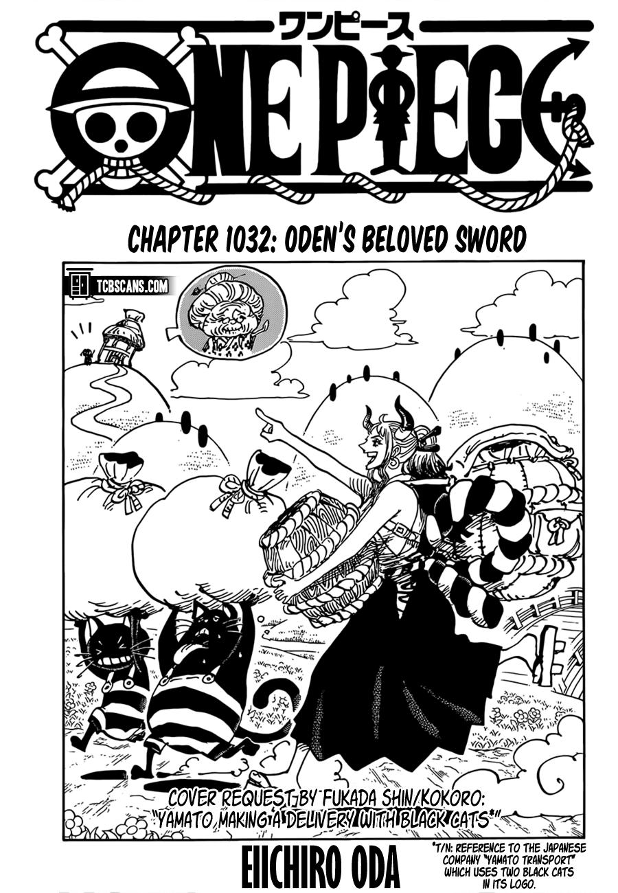 One PieceOne Piece, Chapter 1032 image 01