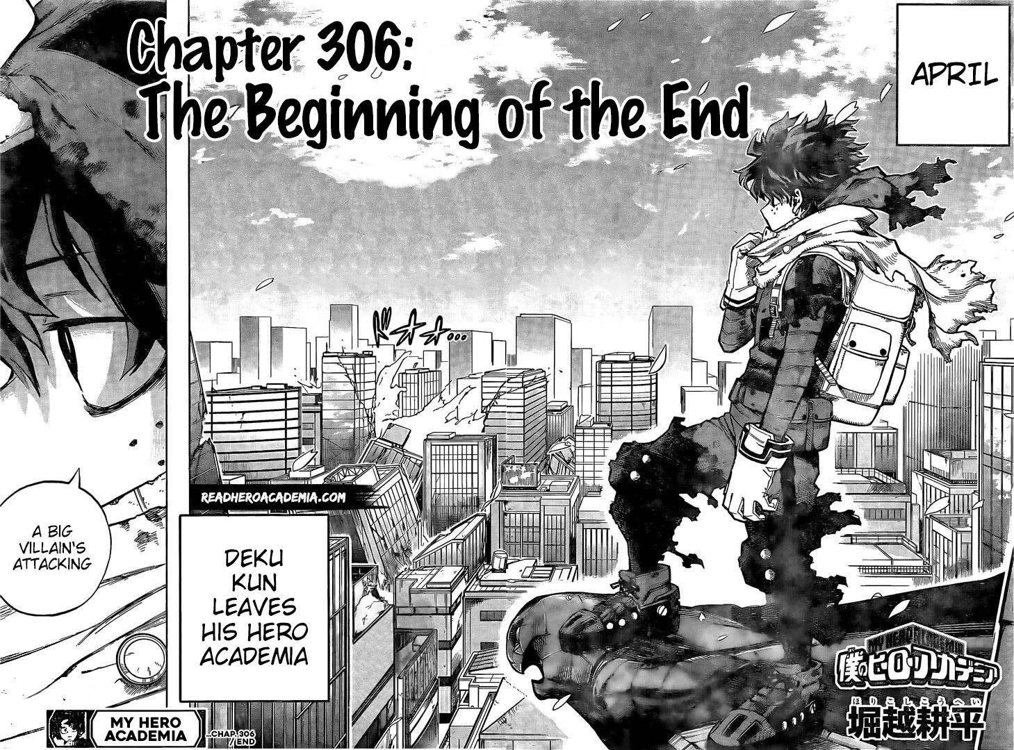 My Hero AcademiaMy Hero Academia, Chapter 306 image 17