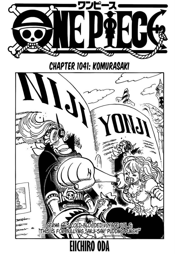 One PieceOne Piece, Chapter 1041 image 01