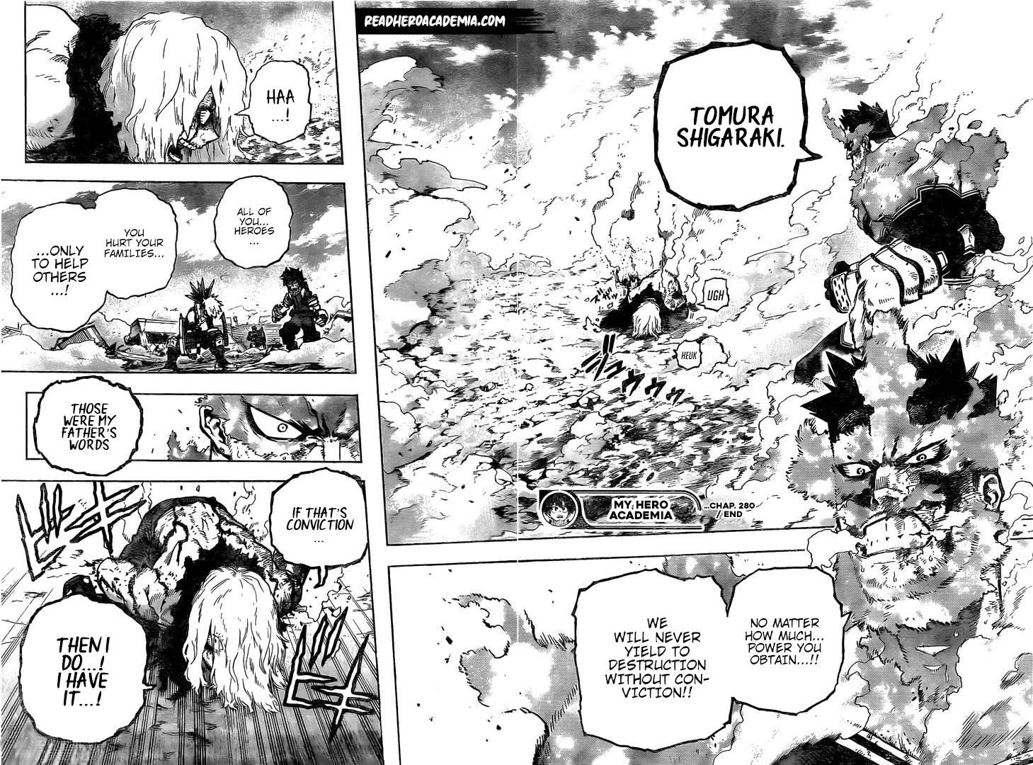 My Hero AcademiaMy Hero Academia, Chapter 280 image 17