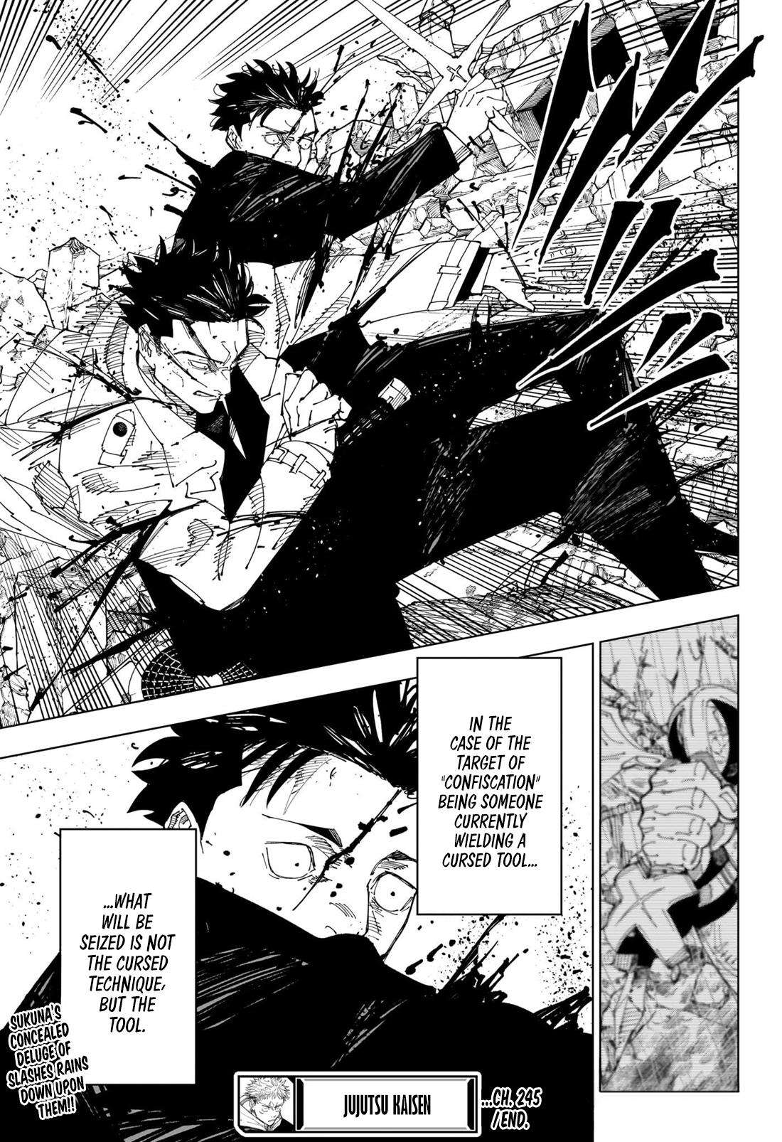 Jujutsu Kaisen, Chapter 245 image 20