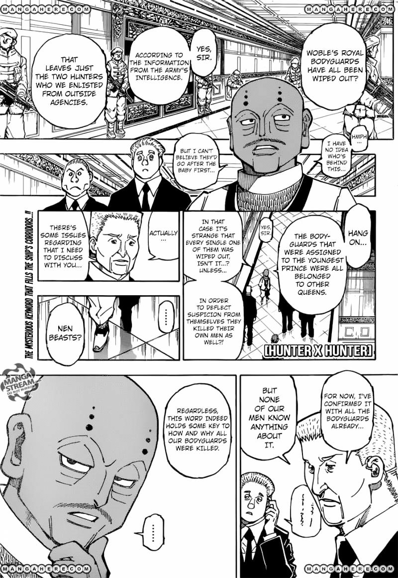 Hunter x Hunter, Chapter 363 image 01