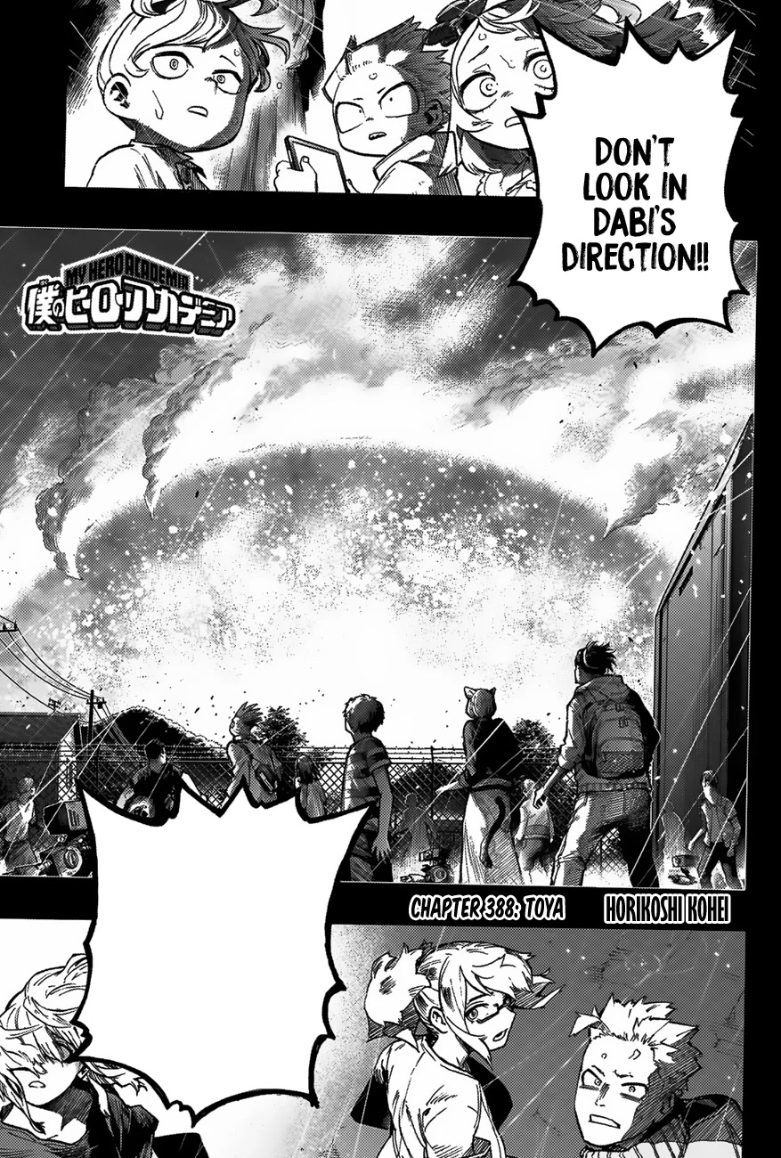 My Hero AcademiaMy Hero Academia, Chapter 388 image 04