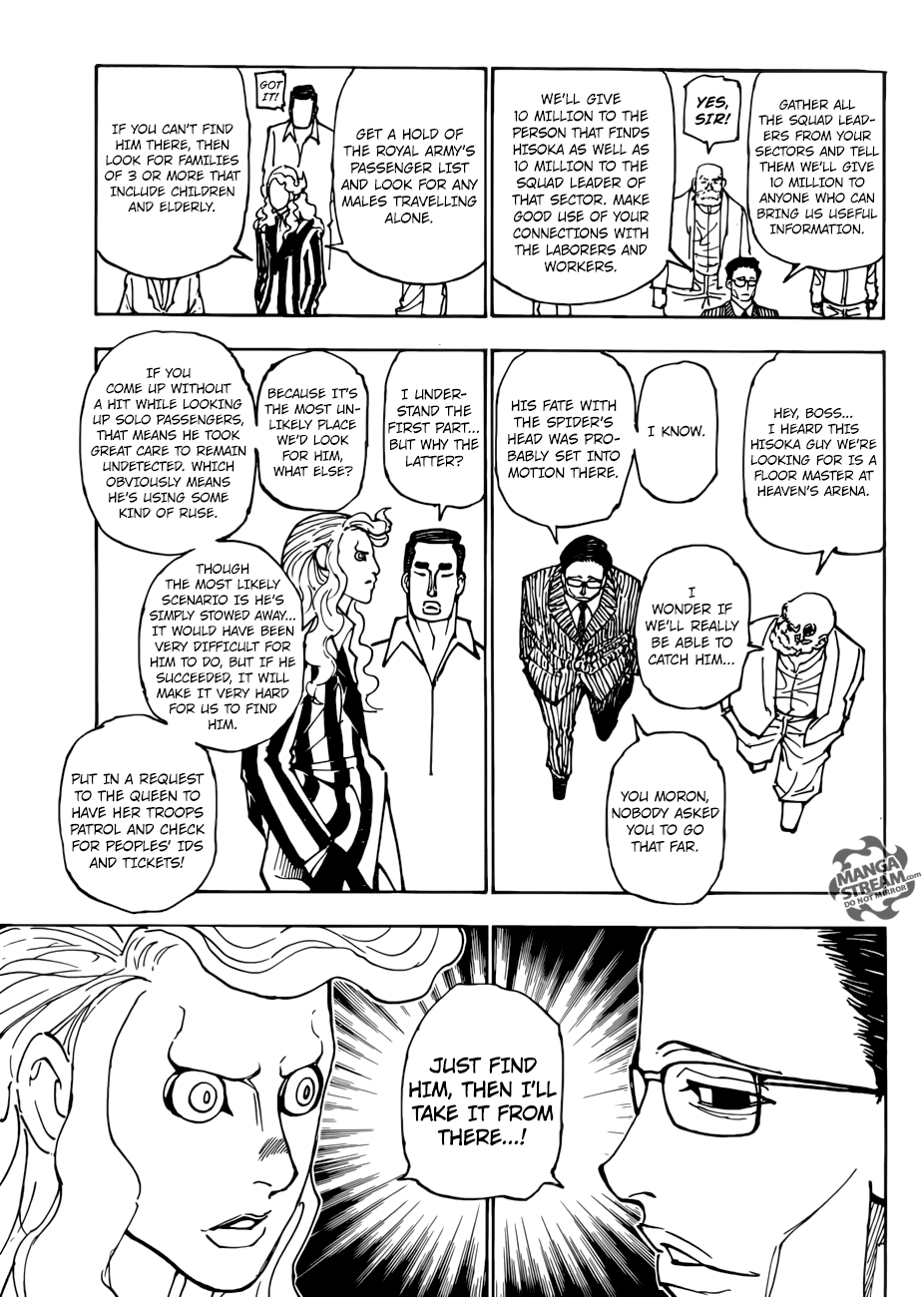 Hunter x Hunter, Chapter 378 image 06