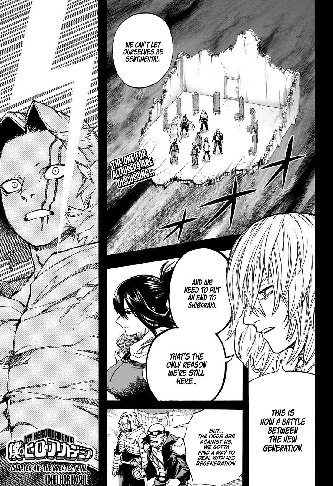 My Hero Academia, Chapter 411 image 02