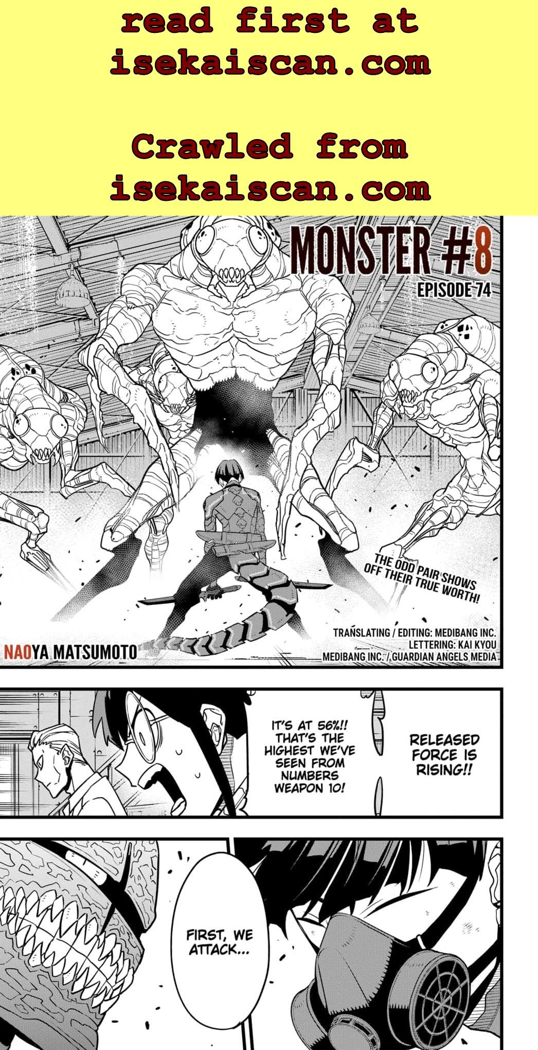 Kaiju No. 8, Chapter 74 image 01