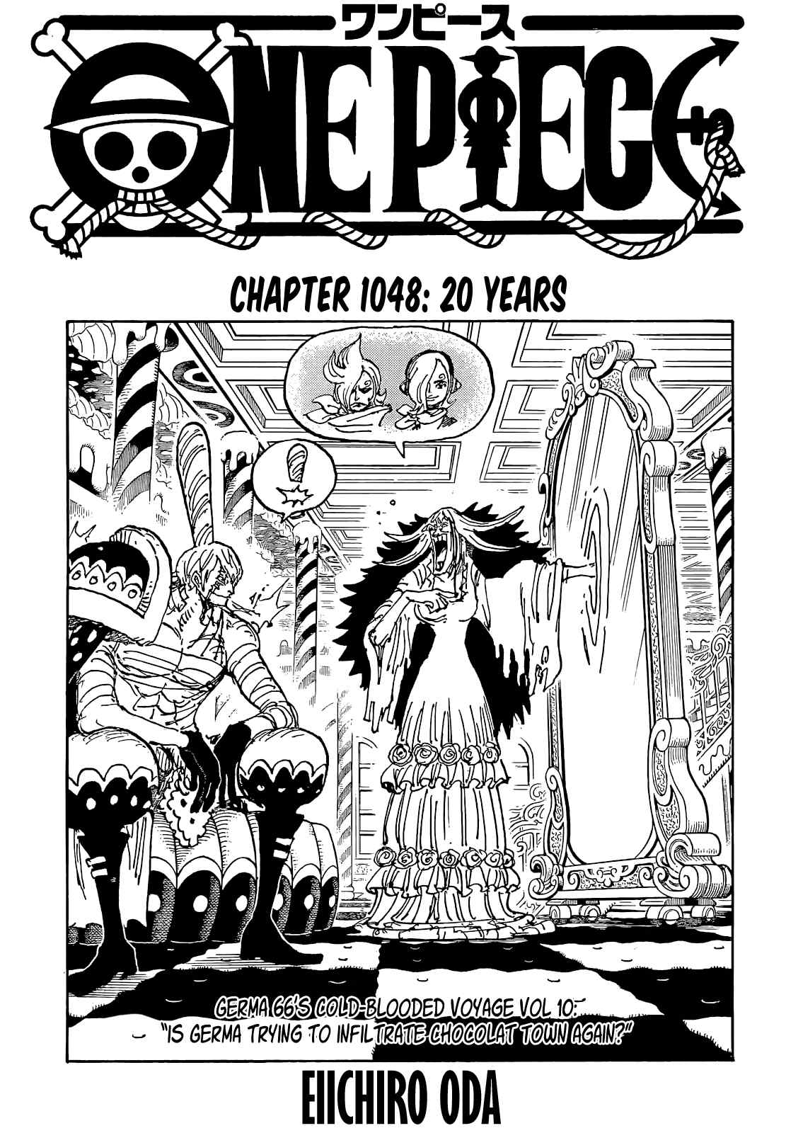One PieceOne Piece, Chapter 1048 image 01