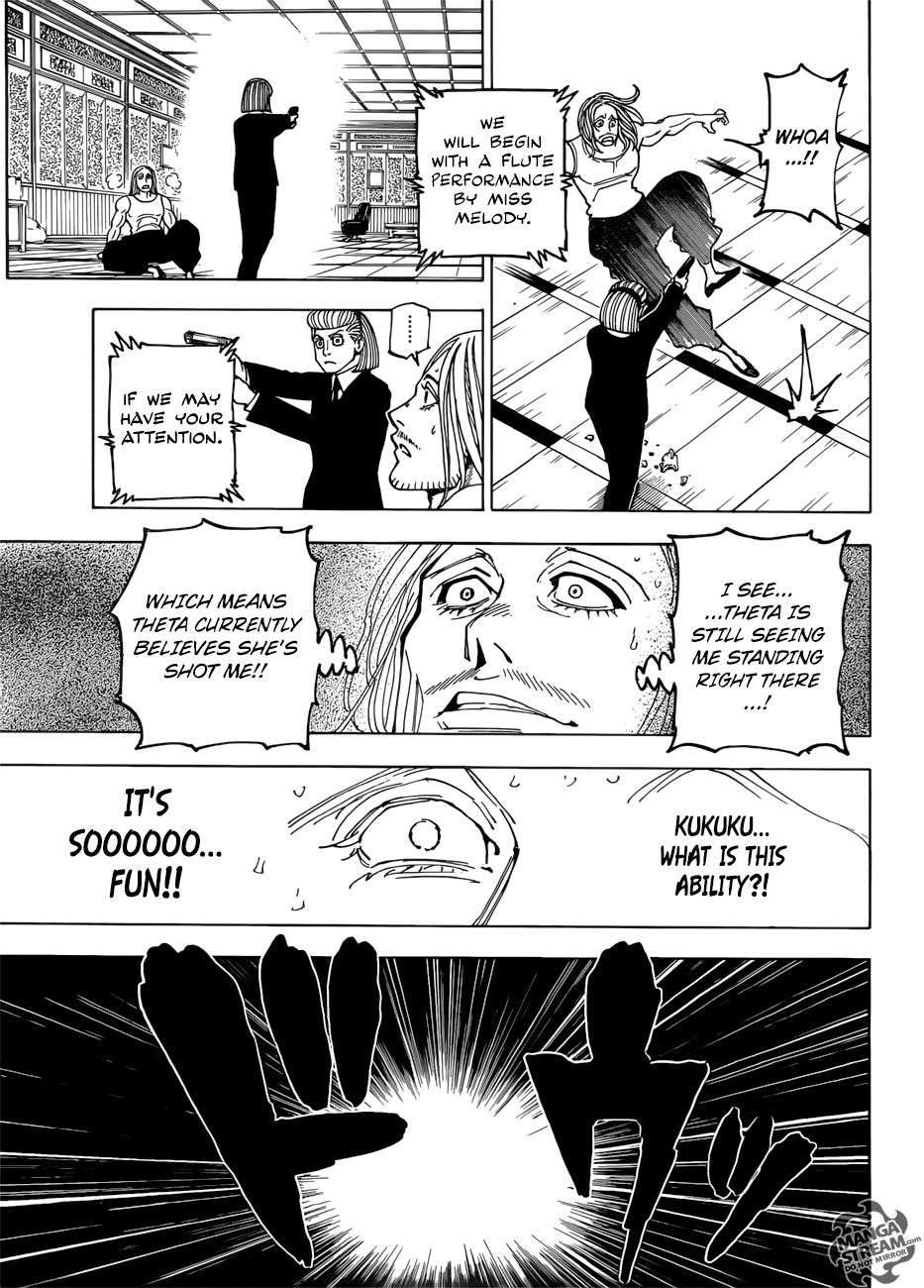 Hunter x Hunter, Chapter 387 image 14