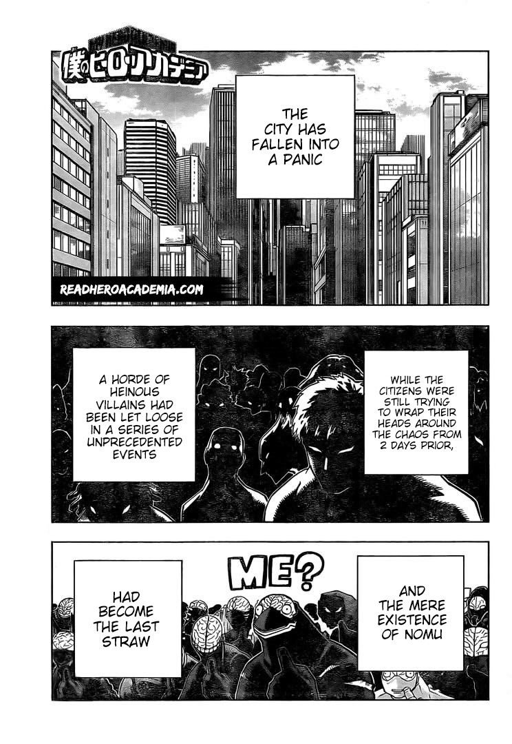 My Hero AcademiaMy Hero Academia, Chapter 300 image 01