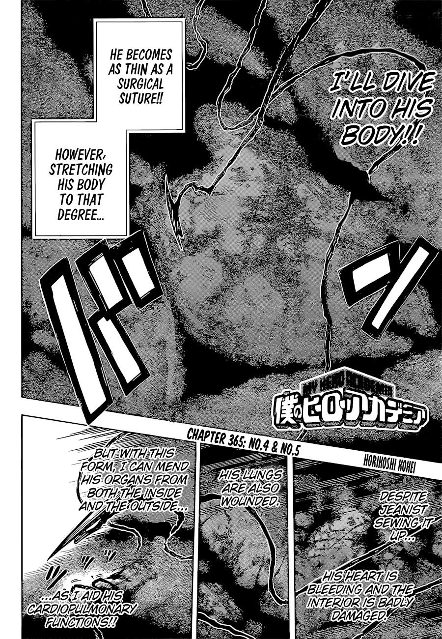 My Hero AcademiaMy Hero Academia, Chapter 365 image 02