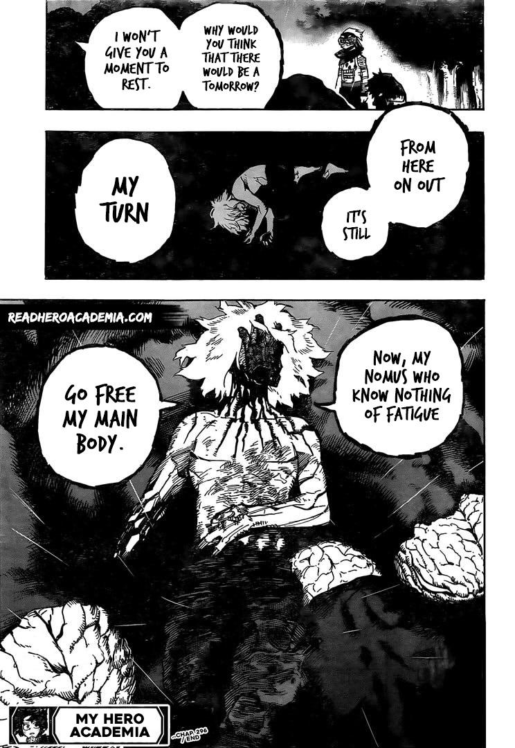 My Hero AcademiaMy Hero Academia, Chapter 296 image 18