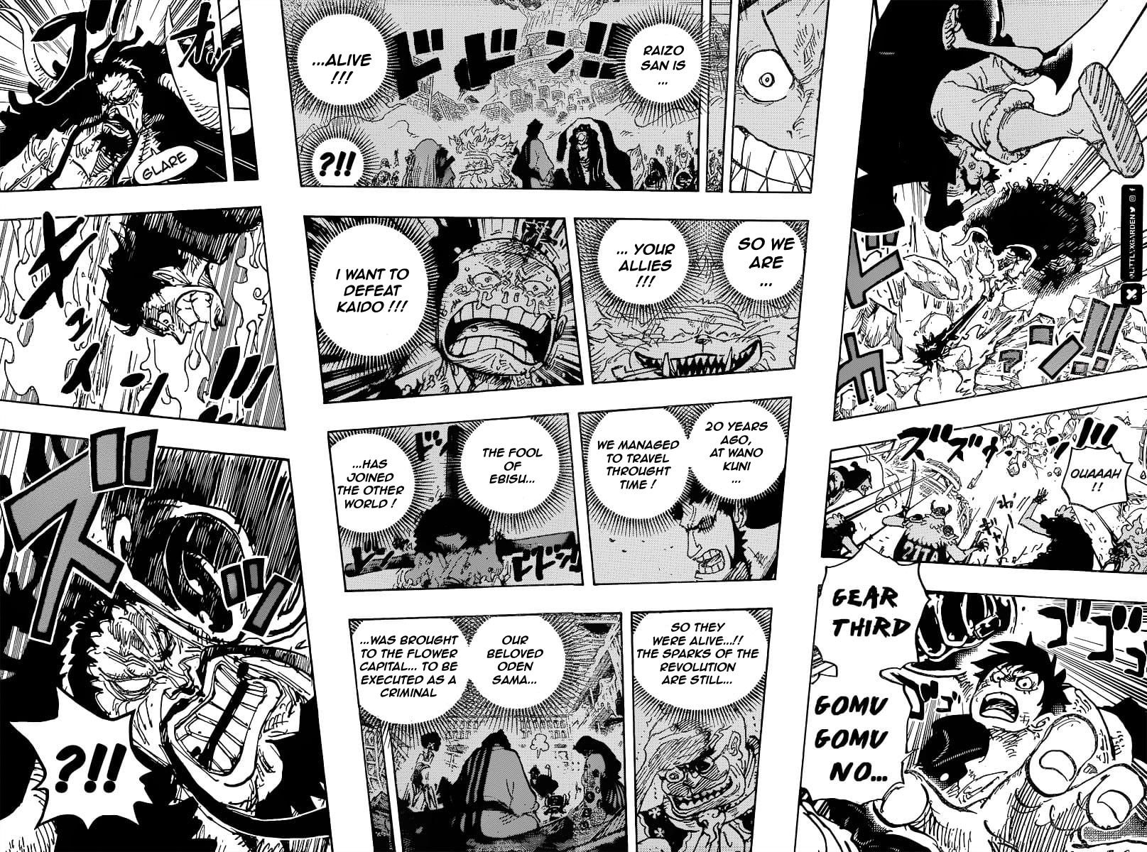One PieceOne Piece, Chapter 1000 image 13