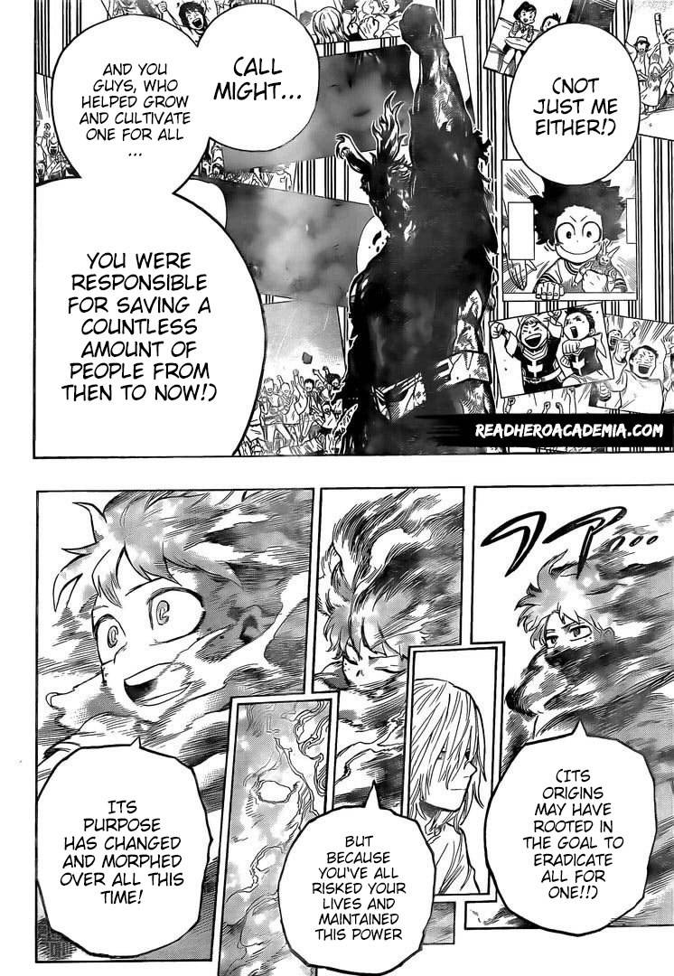 My Hero AcademiaMy Hero Academia, Chapter 305 image 14