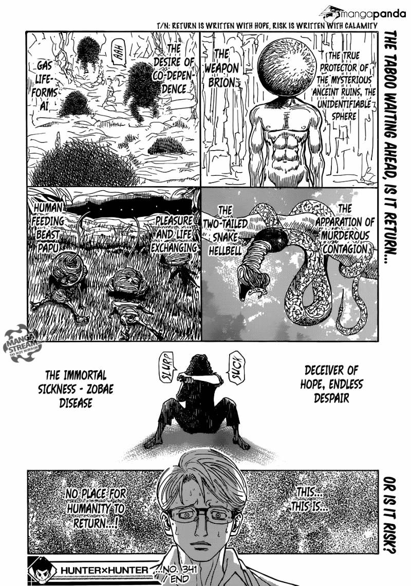 Hunter x Hunter, Chapter 341 image 22