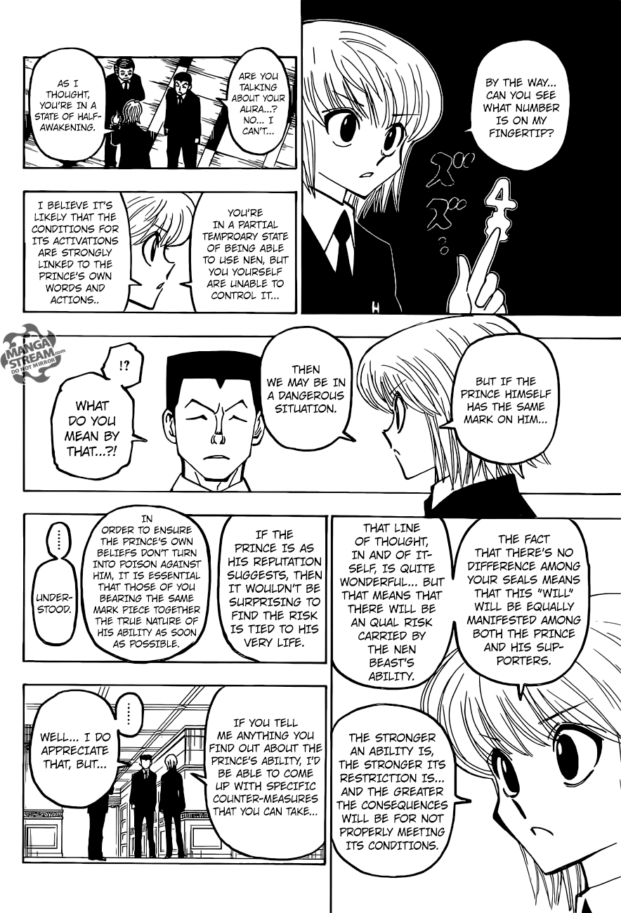 Hunter x Hunter, Chapter 372 image 15