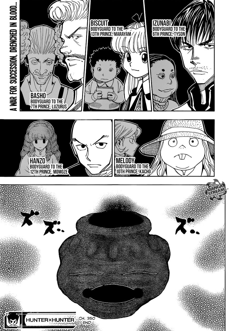 Hunter x Hunter, Chapter 350 image 22