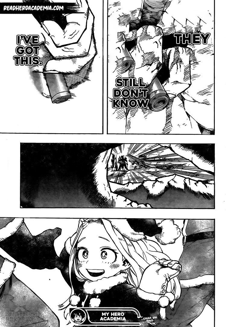 My Hero AcademiaMy Hero Academia, Chapter 284 image 19