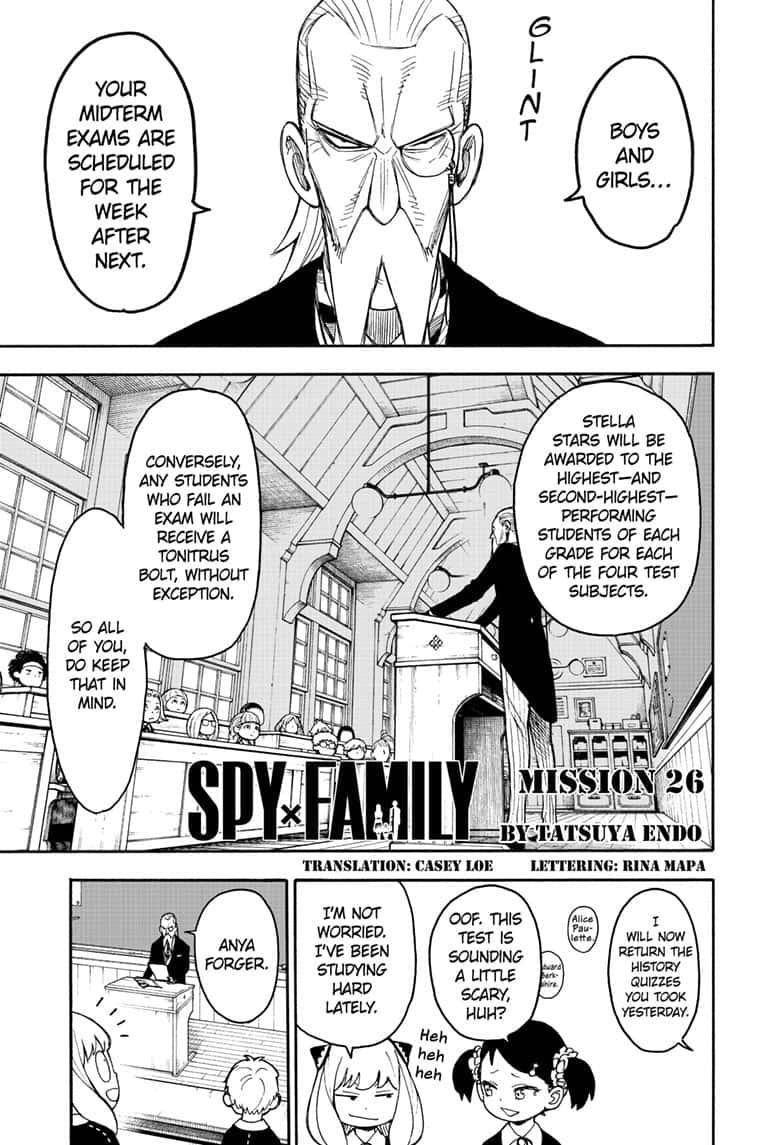 Spy × Family, Chapter 26 image 01