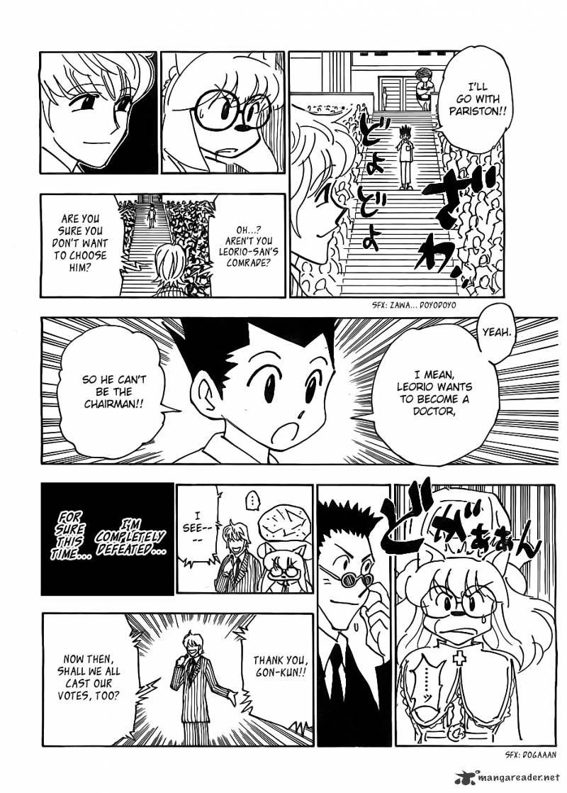 Hunter x Hunter, Chapter 335 image 10