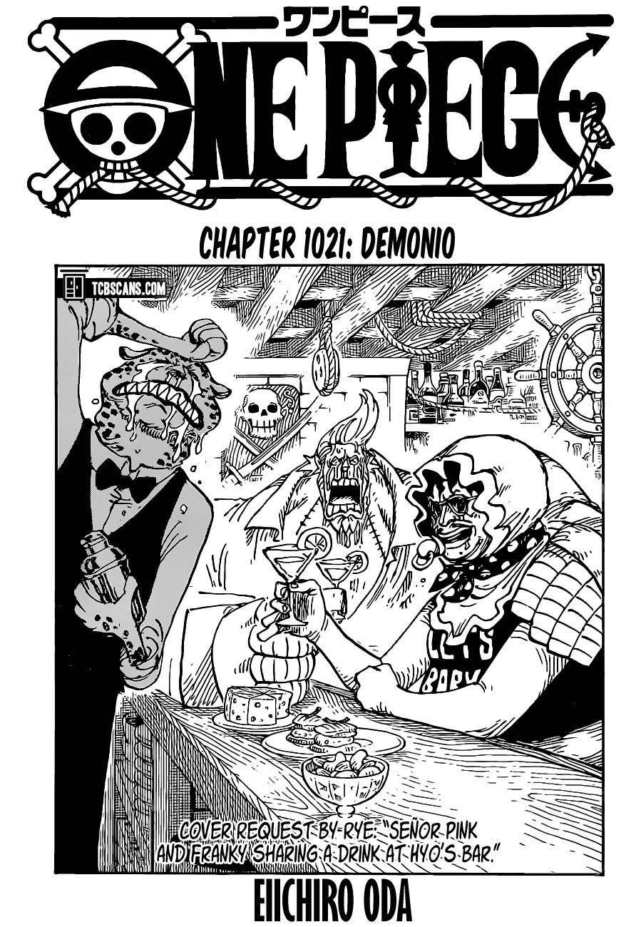 One PieceOne Piece, Chapter 1021 image 02