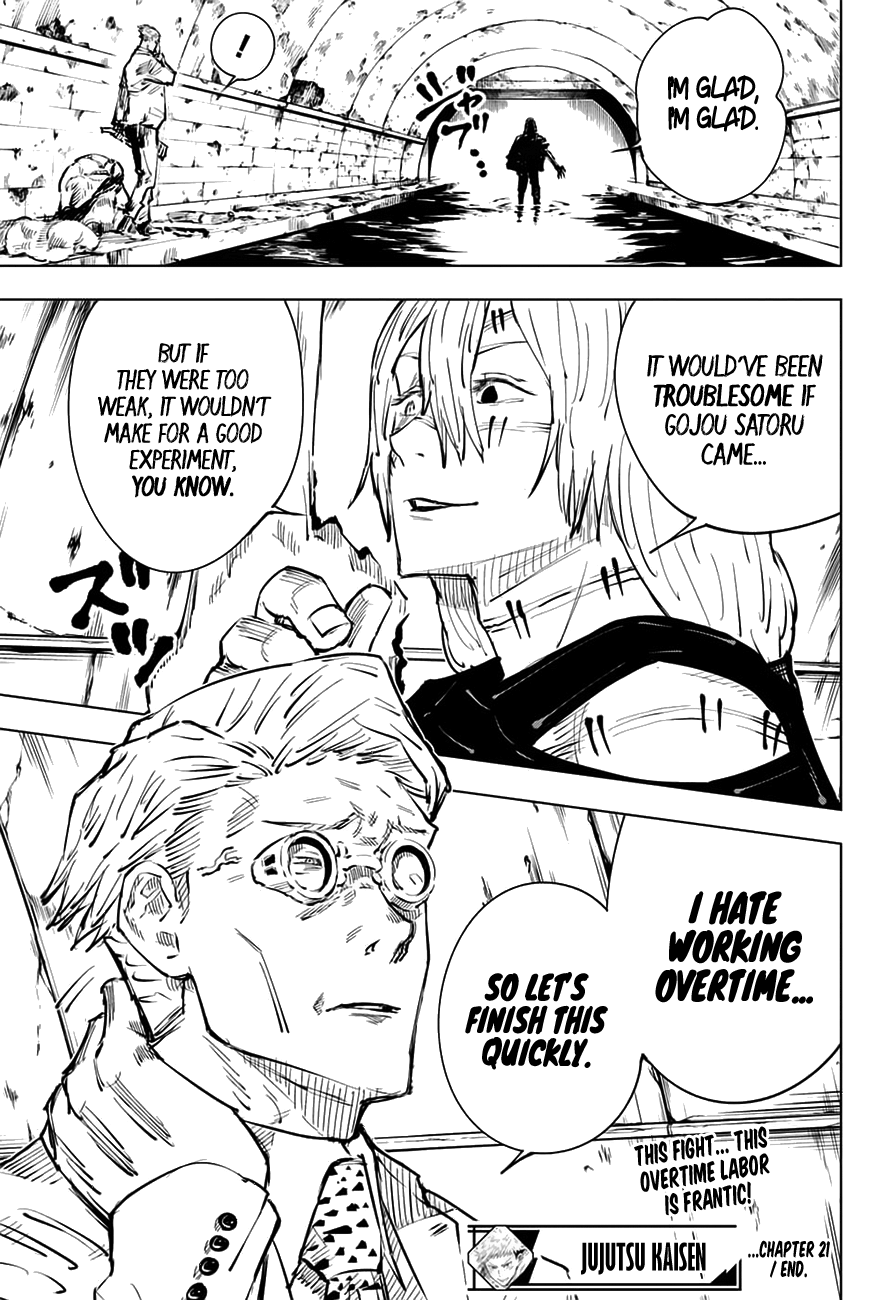 Jujutsu Kaisen, Chapter 21 image 20