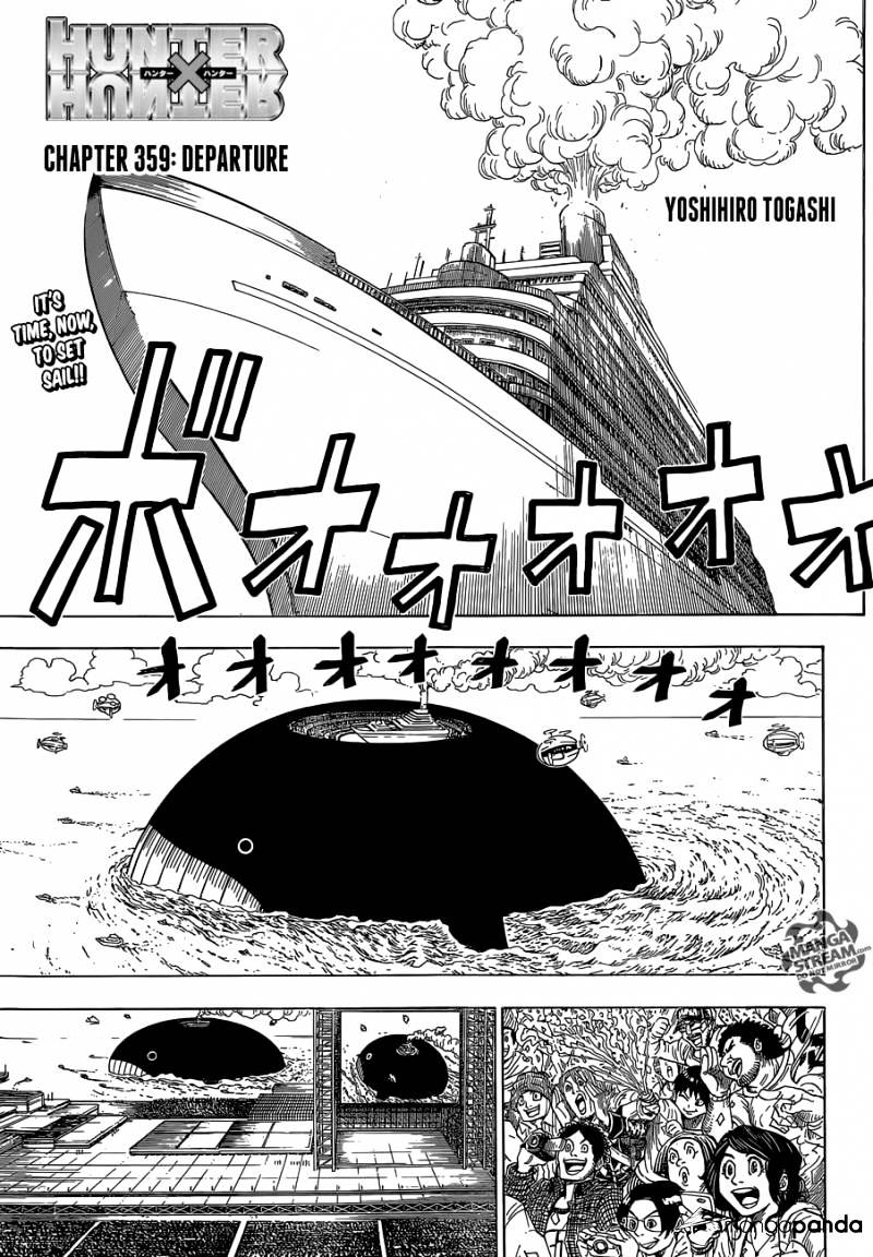 Hunter x Hunter, Chapter 359 image 01