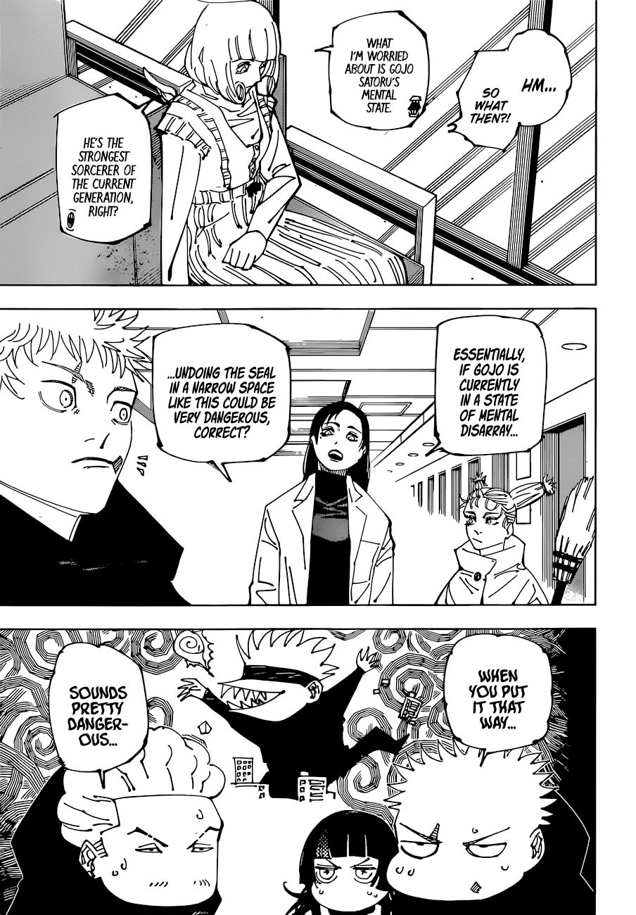 Jujutsu Kaisen, Chapter 221 image 04