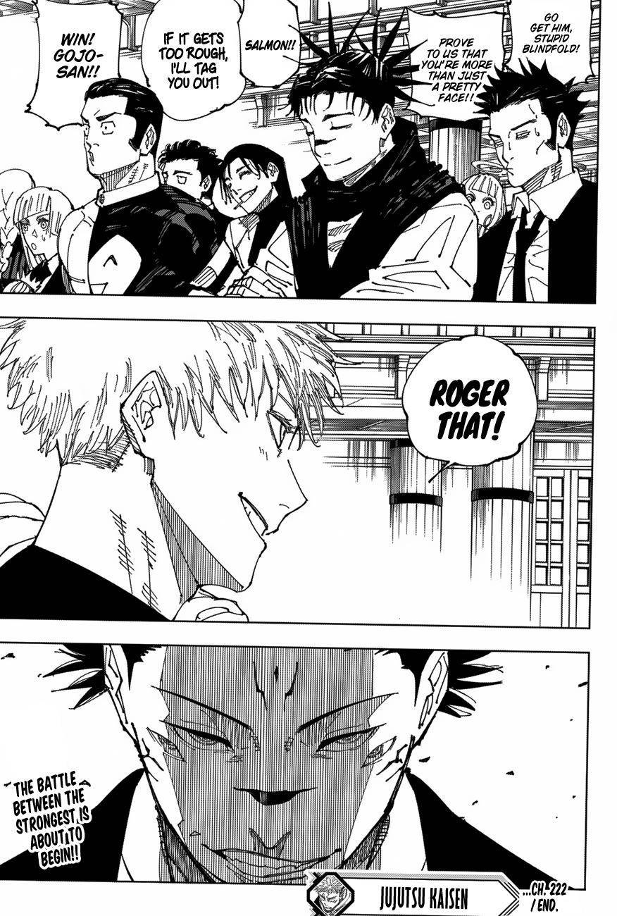 Jujutsu Kaisen, Chapter 222 image 20