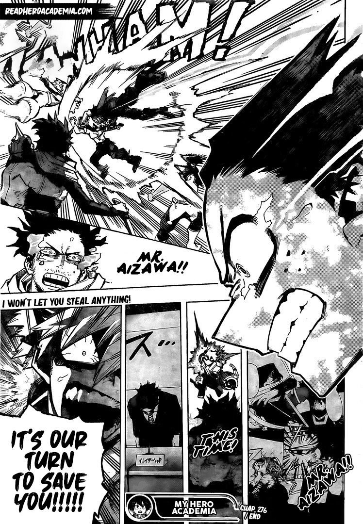 My Hero AcademiaMy Hero Academia, Chapter 276 image 19