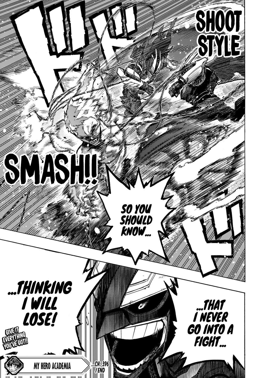 My Hero AcademiaMy Hero Academia, Chapter 396 image 15