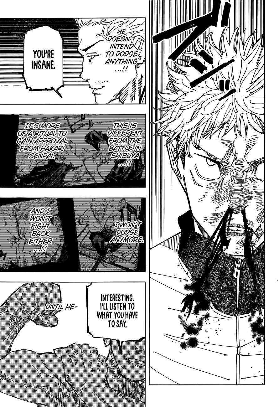 Jujutsu Kaisen, Chapter 157 image 09