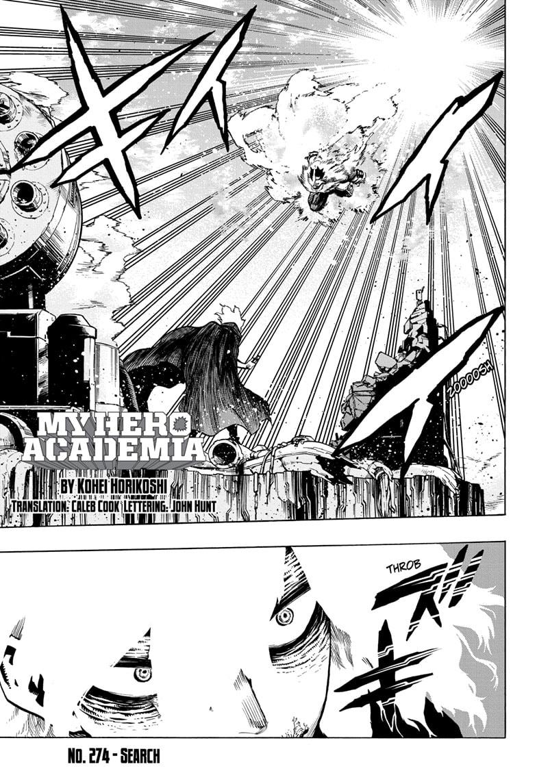 My Hero AcademiaMy Hero Academia, Chapter 274 image 01