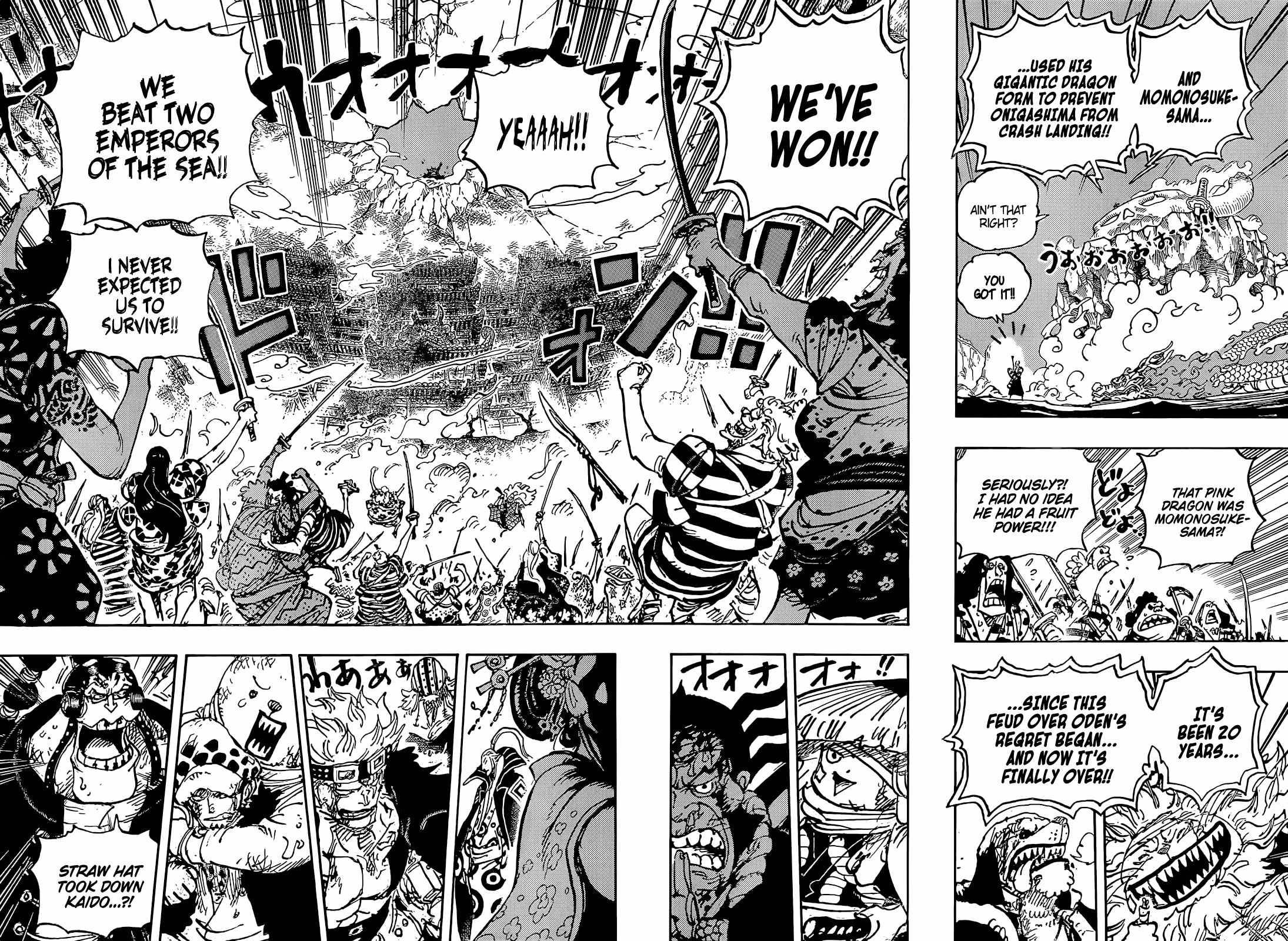 One PieceOne Piece, Chapter 1050 image 08