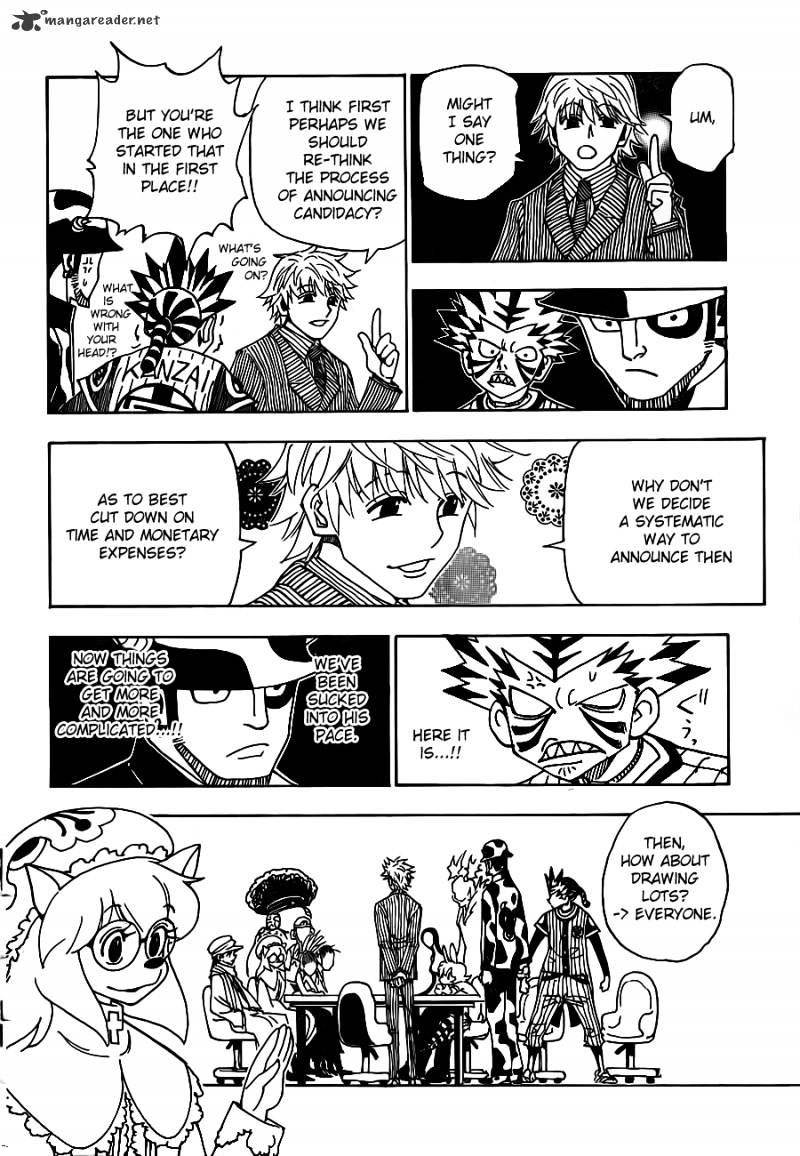 Hunter x Hunter, Chapter 319 image 14