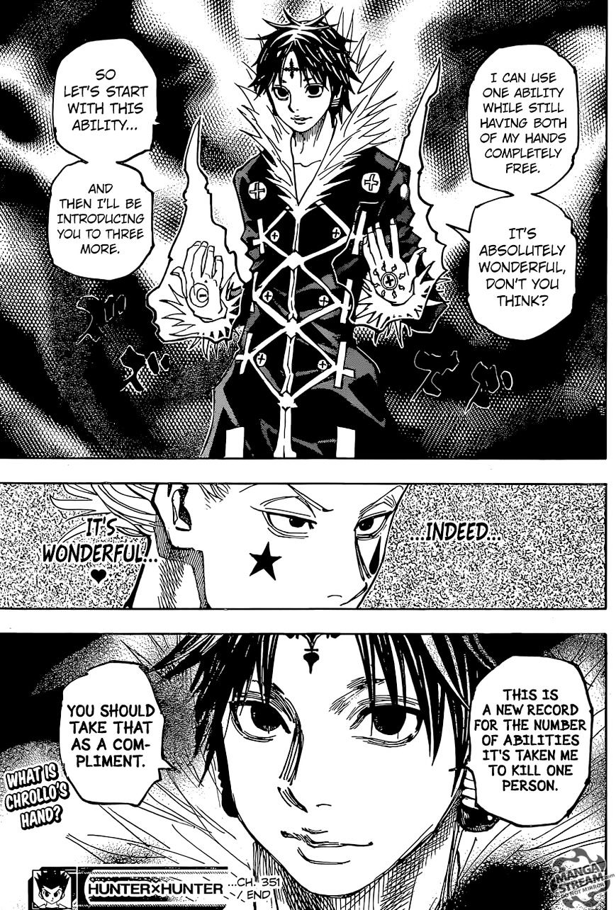 Hunter x Hunter, Chapter 351 image 21