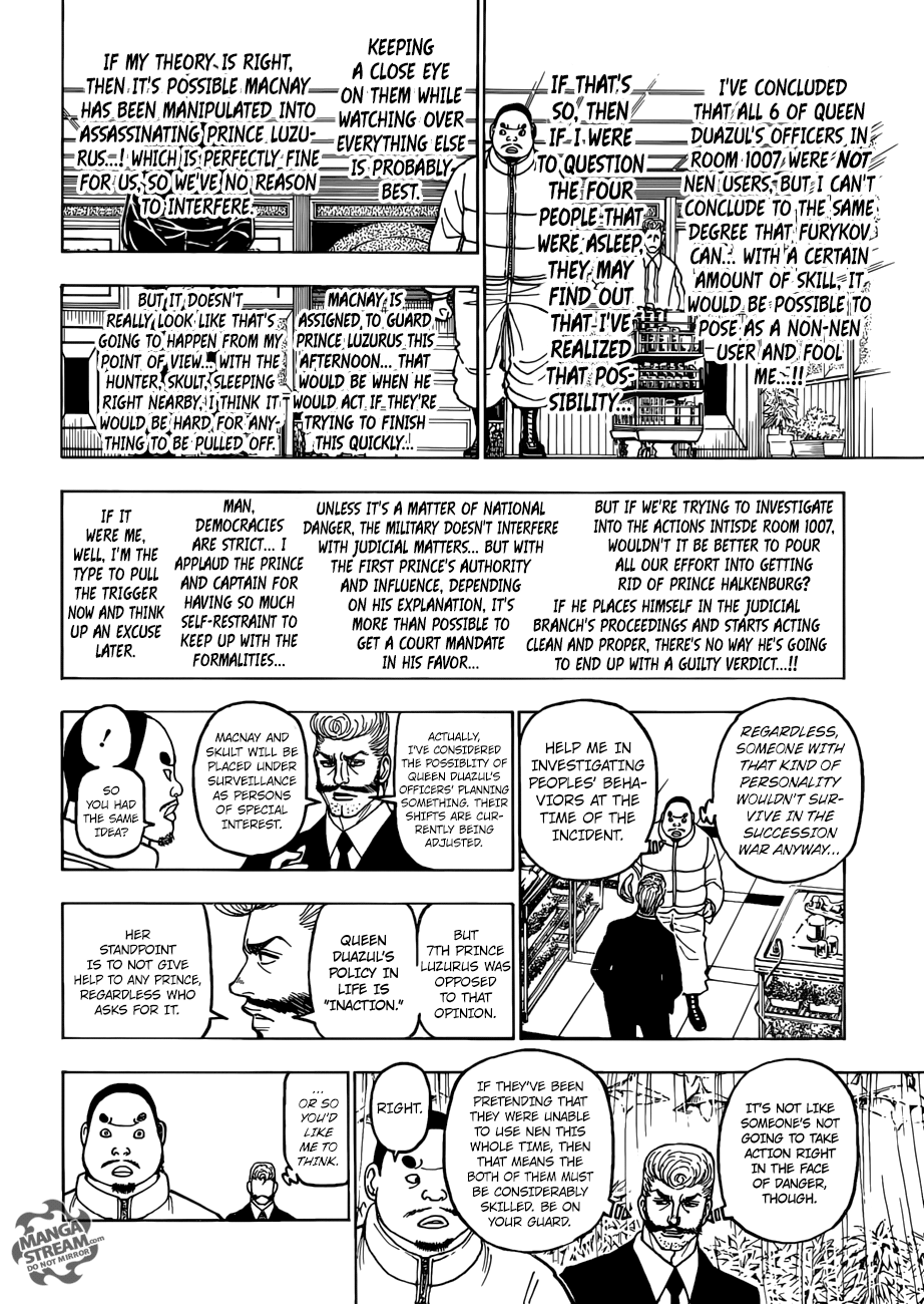 Hunter x Hunter, Chapter 389 image 13