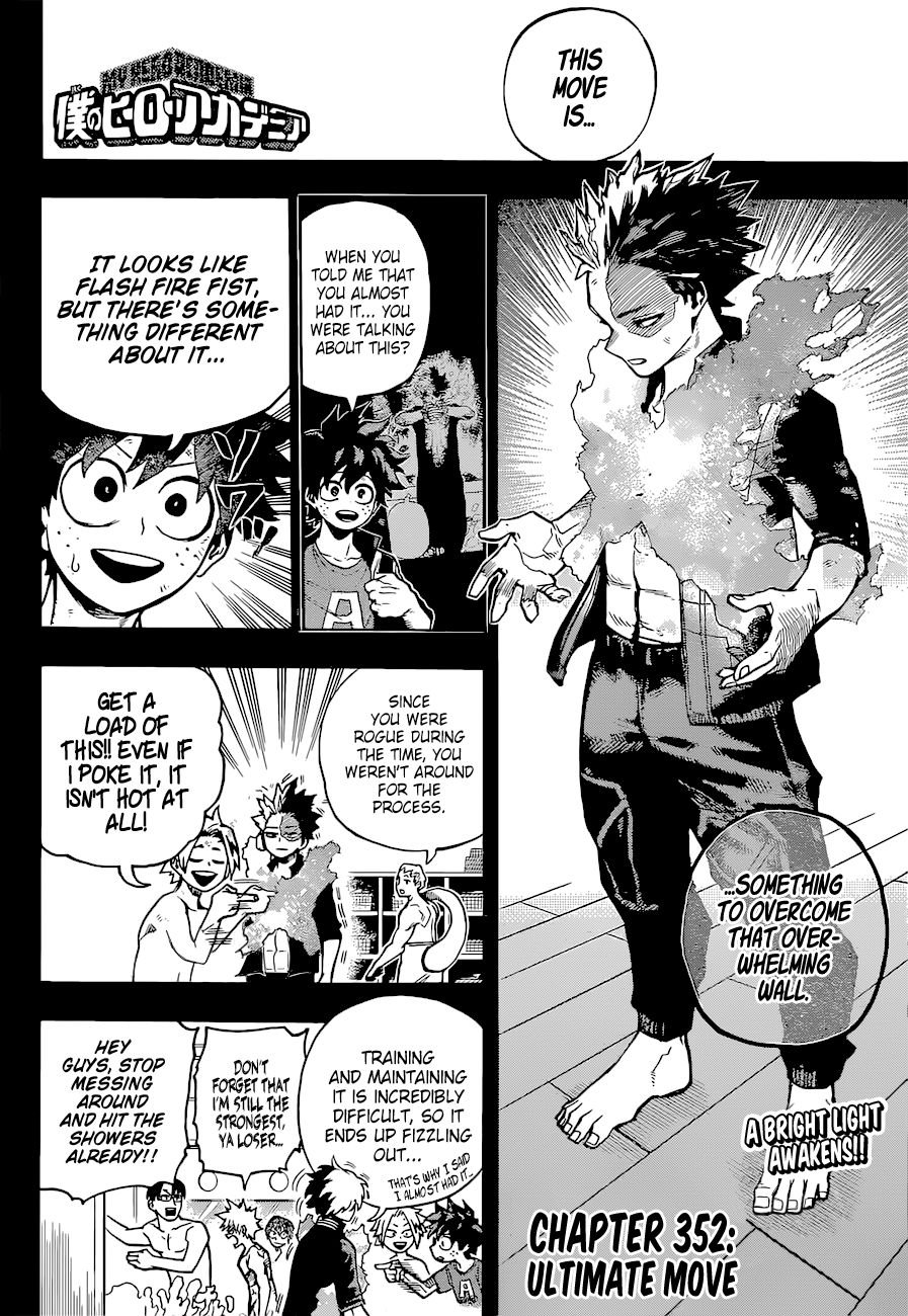 My Hero AcademiaMy Hero Academia, Chapter 352 image 02