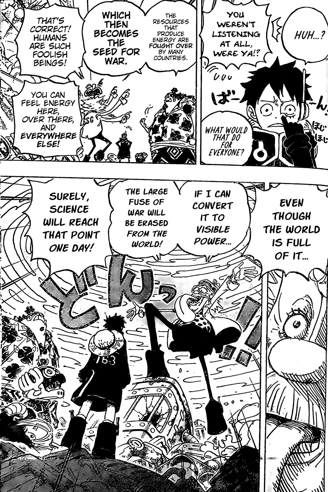 One PieceOne Piece, Chapter 1068 image 08