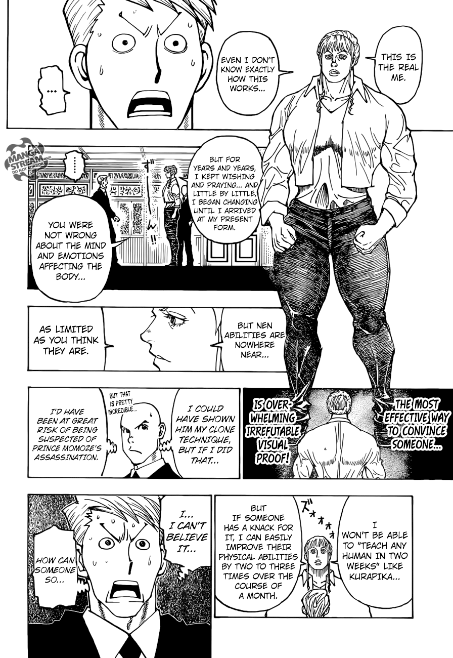 Hunter x Hunter, Chapter 375 image 13