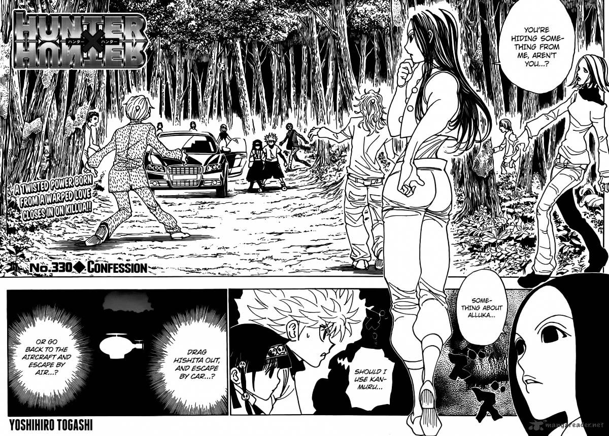 Hunter x Hunter, Chapter 330 image 02