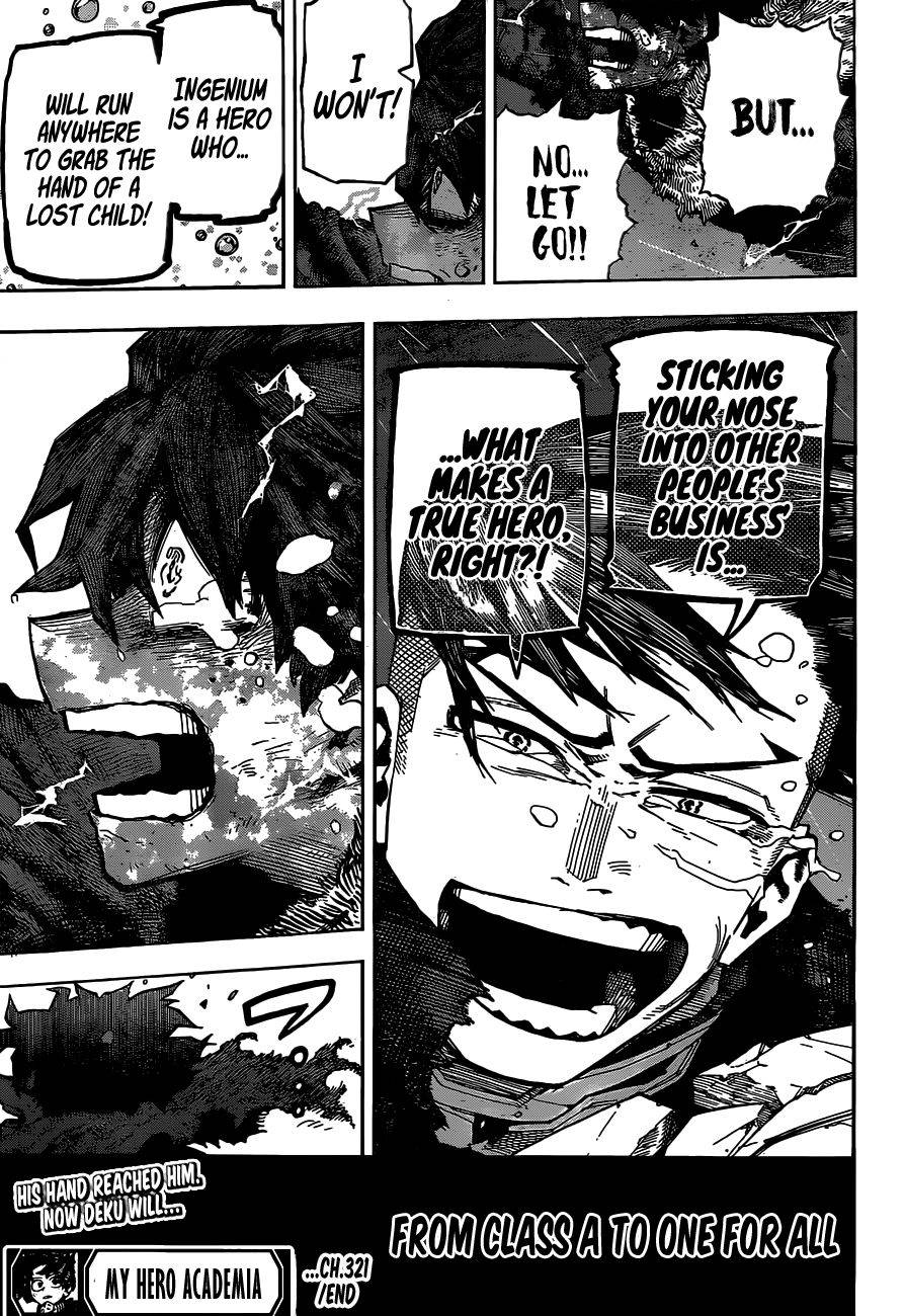 My Hero AcademiaMy Hero Academia, Chapter 321 image 15