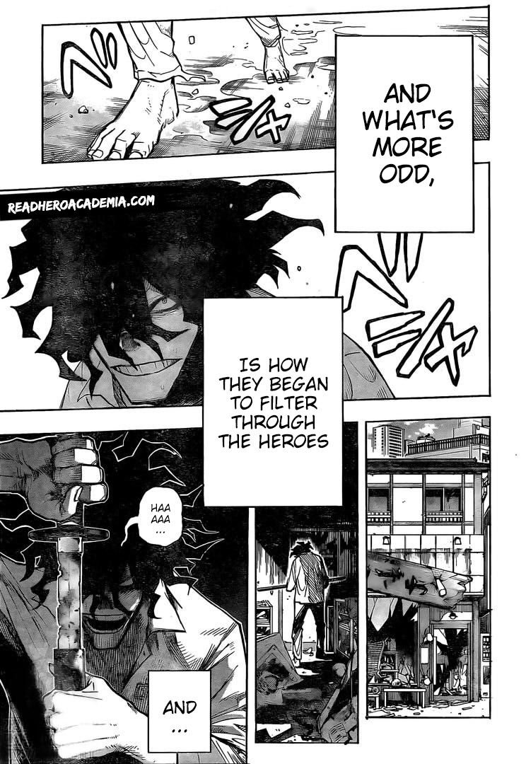 My Hero AcademiaMy Hero Academia, Chapter 300 image 09