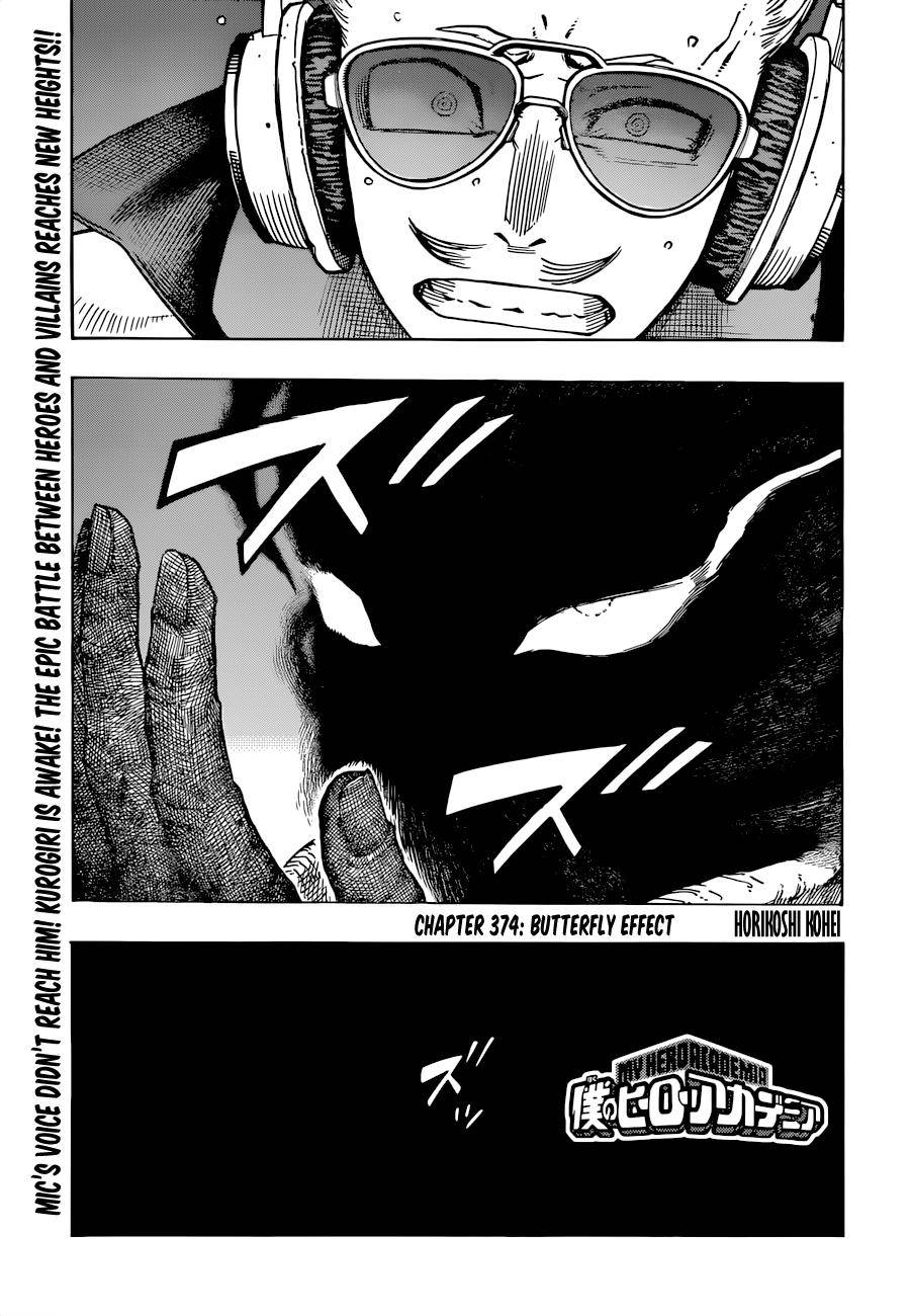 My Hero AcademiaMy Hero Academia, Chapter 374 image 01