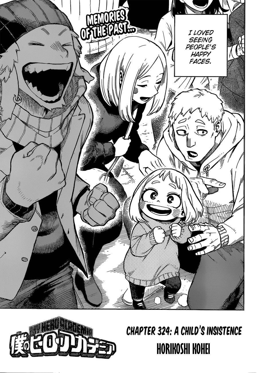 My Hero AcademiaMy Hero Academia, Chapter 324 image 01