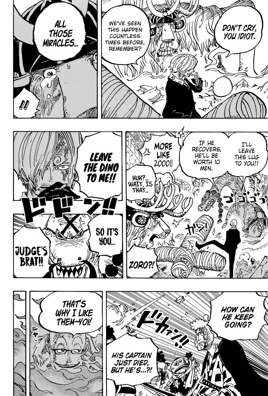 One PieceOne Piece, Chapter 1015 image 08