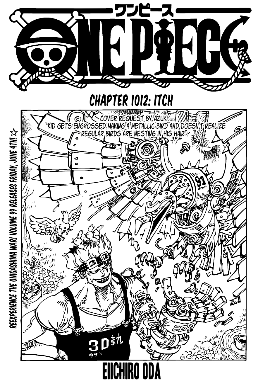 One PieceOne Piece, Chapter 1012 image 01