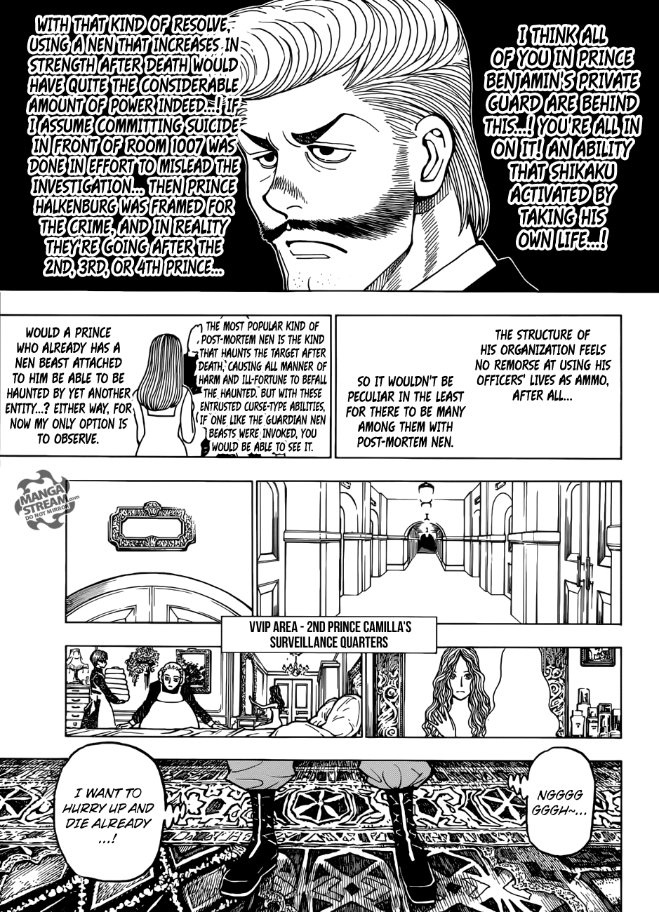 Hunter x Hunter, Chapter 389 image 14